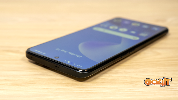 Realme GT Neo 3 top detail